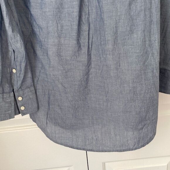 J. Crew Factory‎ Chambray pocket tunic S - Picture 7 of 8